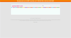 Desktop Screenshot of painscratch.com