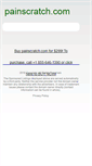 Mobile Screenshot of painscratch.com